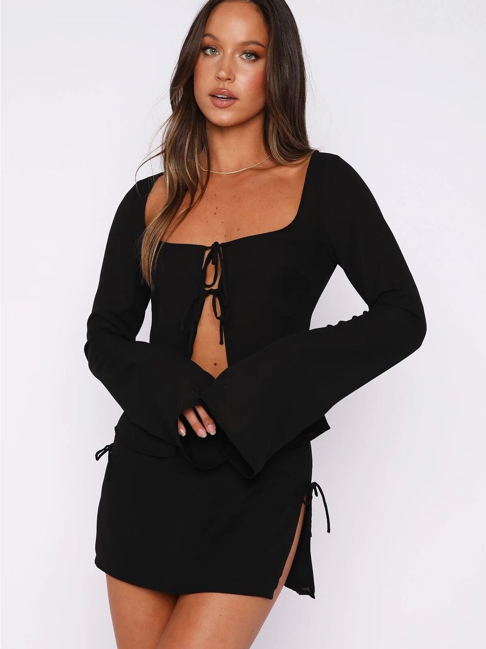 White Fox Boutique Black Set